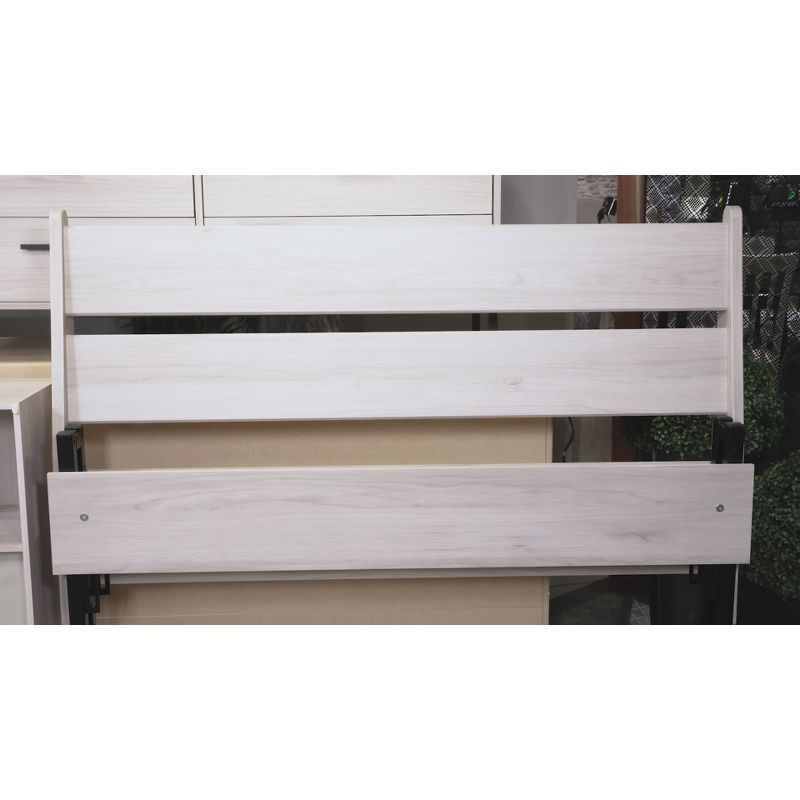 Queen Socalle Panel Headboard Natural: Chic Oak Grain, Unupholstered - Signature Design by Ashley