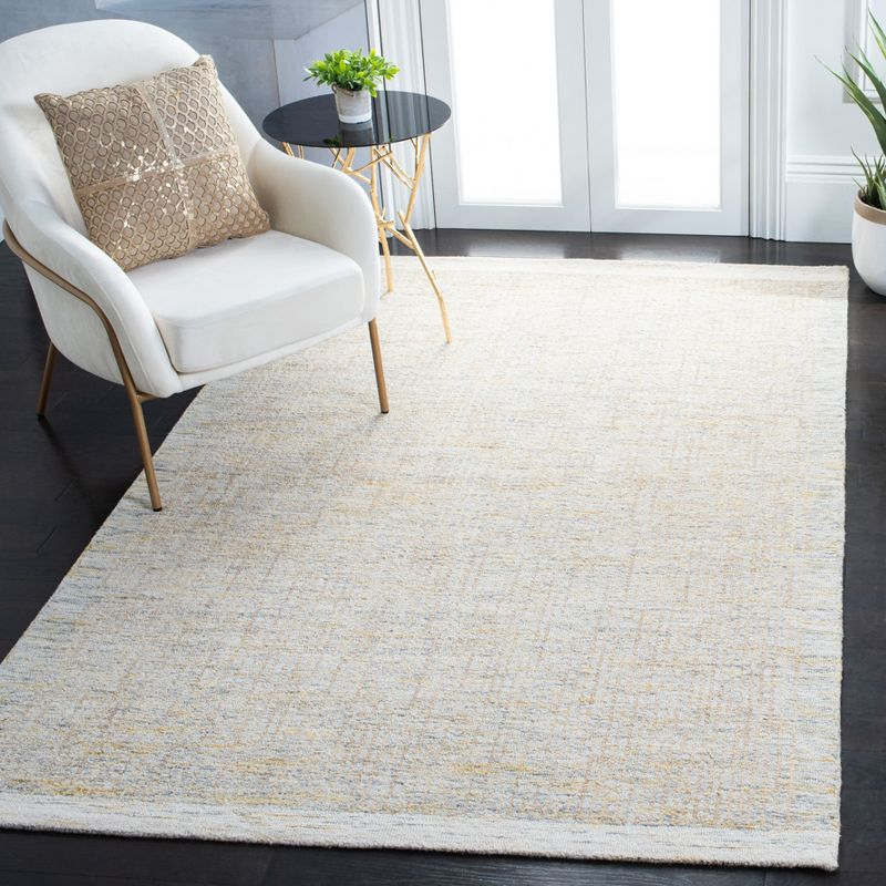 Metro MET151 Hand Tufted Indoor Area Rug - Ivory/Grey - 4'x6' - Safavieh