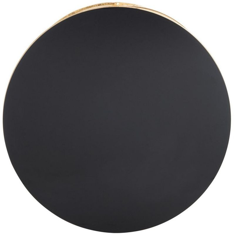 Cagney Accent Table - Gold/Black Glass - Safavieh.