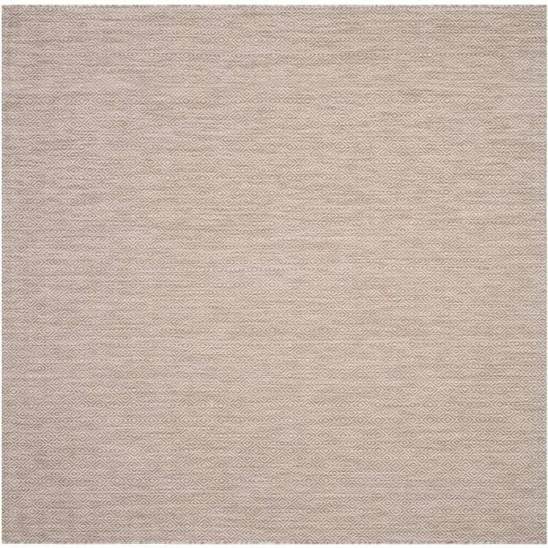 Courtyard CY8520 Power Loomed Indoor and Outdoor Area Rug - Beige/Beige - 5'3"x5'3" - Safavieh