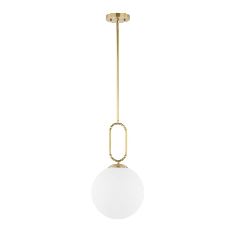 Danva 10" Pendant - PND4178 - Brass - Safavieh