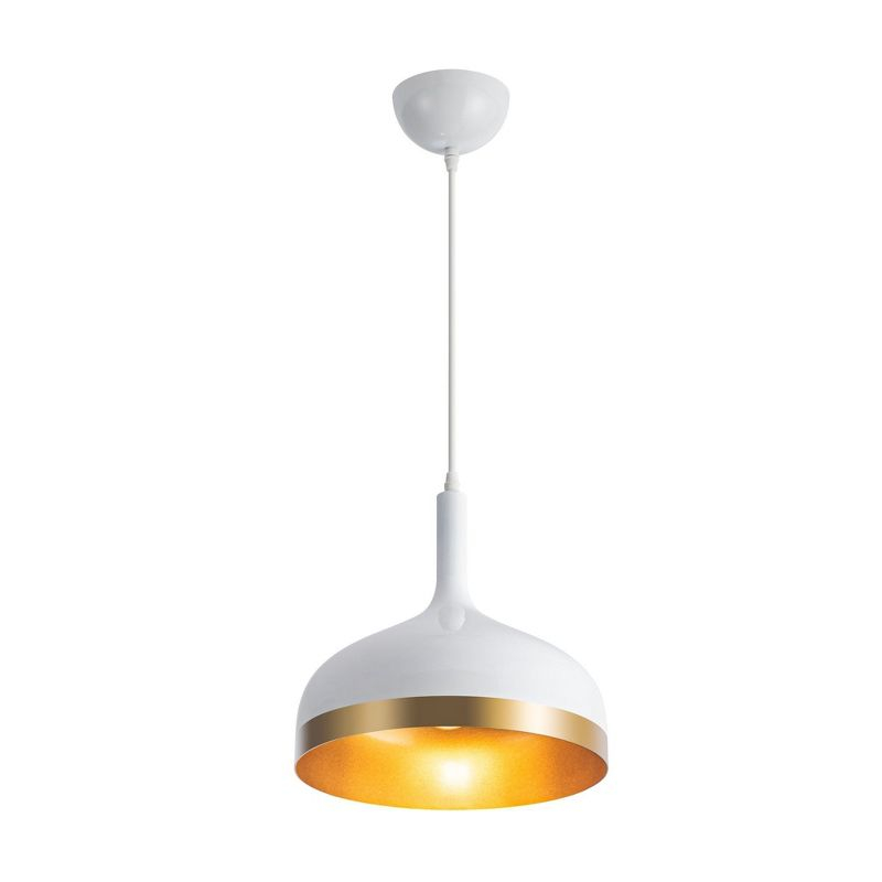 Artcraft Lighting Dash 1 - Light Pendant in  White/Gold