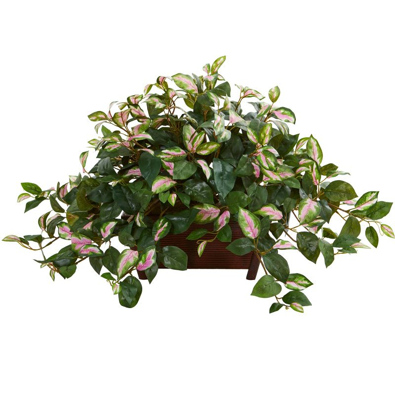 Nearly Natural Hoya Artificial Plant in Decorative Planter