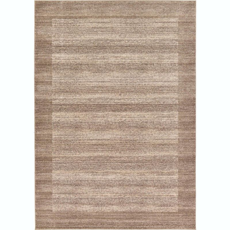 Unique Loom Abigail Del Mar Area Rug , 8'x11'2" Rectangular ,Beige