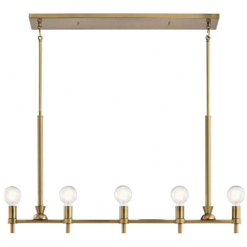 Kichler Lighting Torvee 5 - Light Chandelier in  Brushed Natural Brass