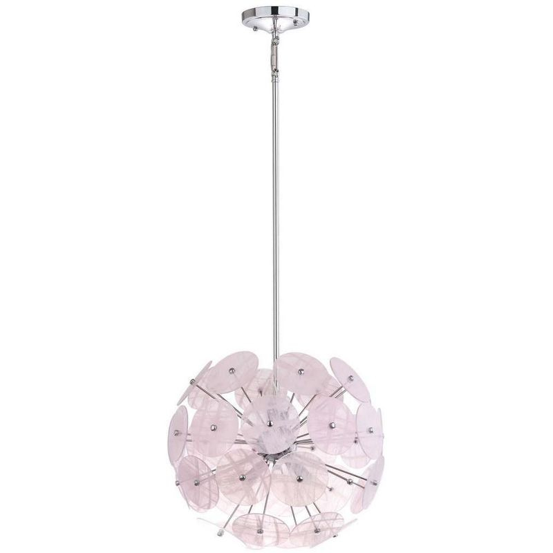 Montana 5 Light 16.5" Pendant - PND4019 - Pink - Safavieh