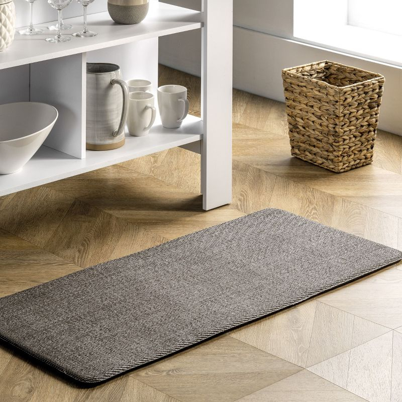 Nuloom Casual Braided Anti Fatigue Kitchen or Laundry Room Comfort Indoor Mat
