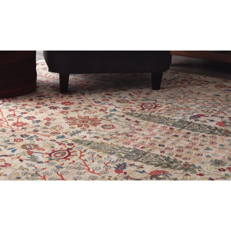 Nuloom Dasilva Geometric 2x6 Runner Indoor Area Rug for Living Room Bedroom Dining Room Entryway Hallway Kitchen, Olive/Multicolor