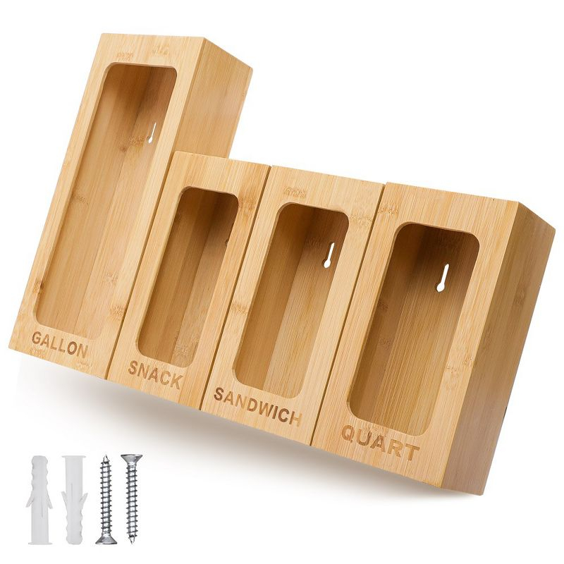 Palm Naki Storage Bag Organizer & Bag Holder for Kitchen Plastic Bag Storage