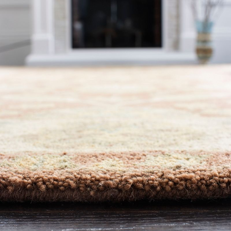 Antiquity AT315 Hand Tufted Accent Rug - Brown/Taupe - 2'x3' - Safavieh.