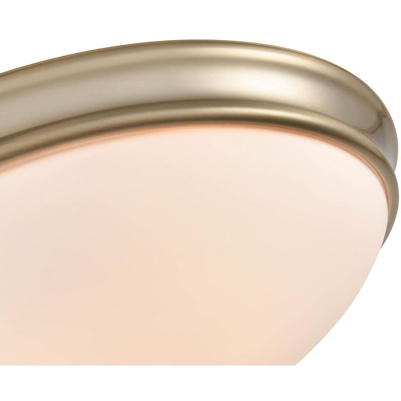 Millennium Lighting 3 - Light Flush Mount in  Modern Gold
