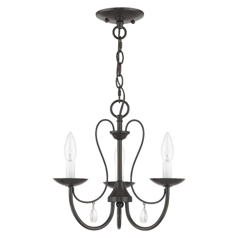 Livex Lighting Mirabella 3 - Light Chandelier in  English Bronze