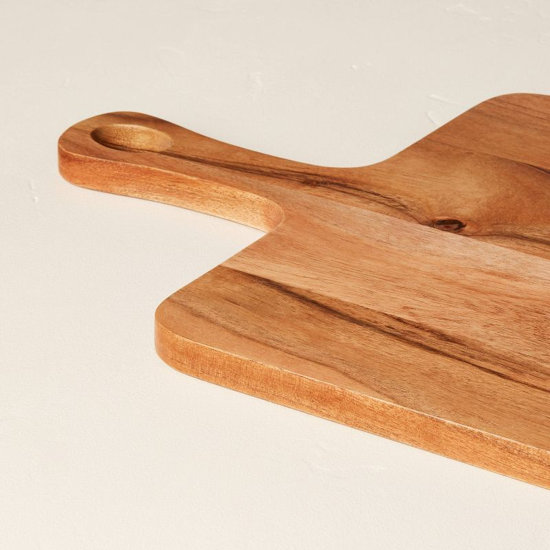 11"x16" Wood Cutting & Serve Board Brown - Hearth & Hand™ with Magnolia