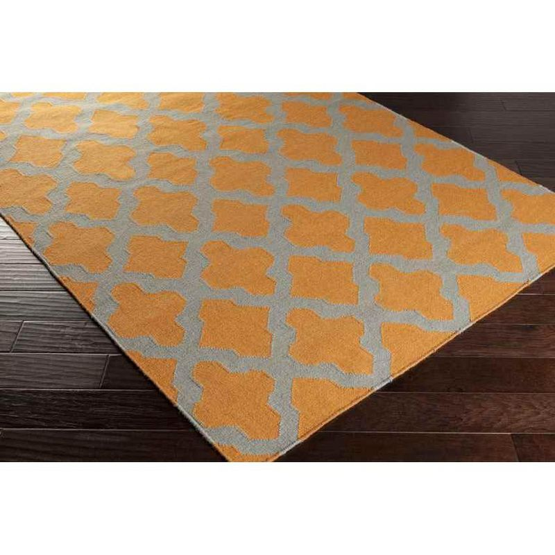 Mark & Day Woold 2'x3' Rectangle Woven Indoor Area Rugs Orange/Grey