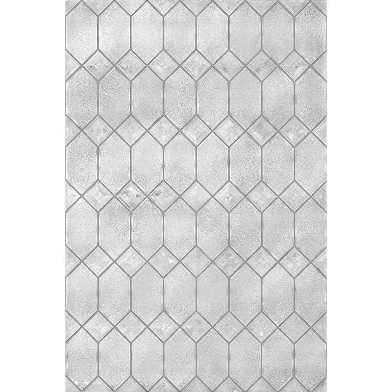 24" x 36" Old English Window Film - Artscape: Vinyl Privacy Film, Frosted Pattern, Adhesive-Free Clings