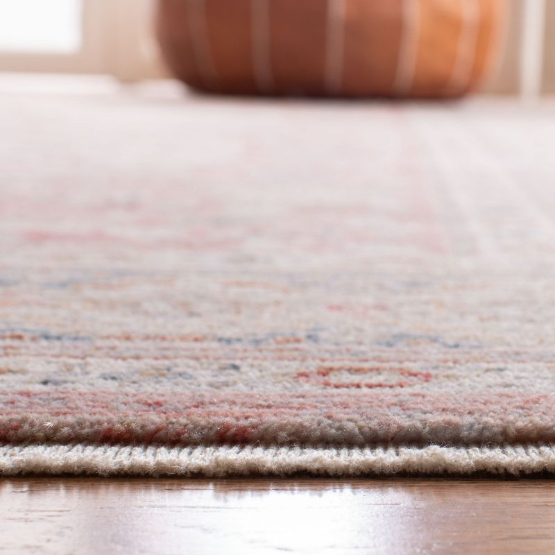 Kenitra KRA692 Power Loomed Area Rug - Pink/Grey - 5'x8' - Safavieh.