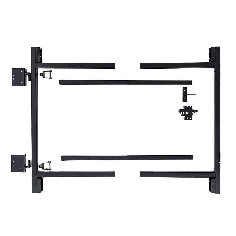Adjust-A-Gate Adjustable Heavy Duty Steel Frame Anti Sag Gate Building Repair Kit, 36 to 60 Inches Wide Opening Up To 4 Feet High Fence