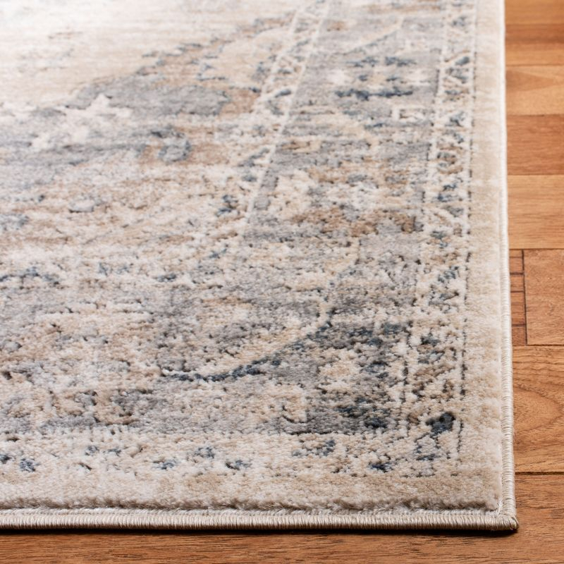 Oregon ORE898 Power Loomed Indoor Accent Rug - 3'x5' - Beige/Grey - Safavieh