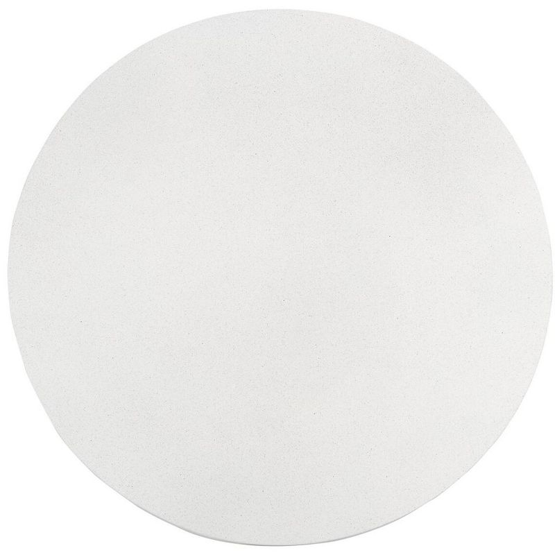 Jaria Faux Concrete Coffee Table - White Terrazzo - Safavieh
