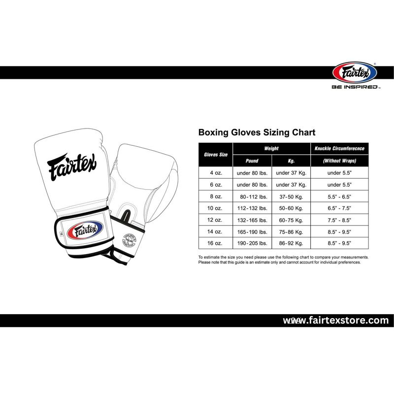 Fairtex Thai Pride BGV1 Muay Thai Boxing Glove Thai Pride 16oz