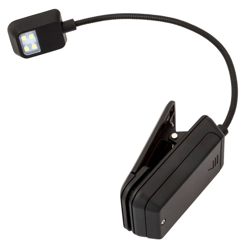 Quad Light 4 LED Reading Light - Black