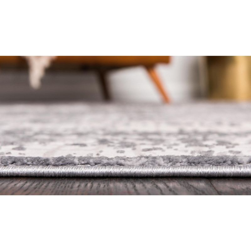 Unique Loom Aberdeen Collection Area Rug - Stanhope (5' 1" x 8' Rectangle Gray/Beige)