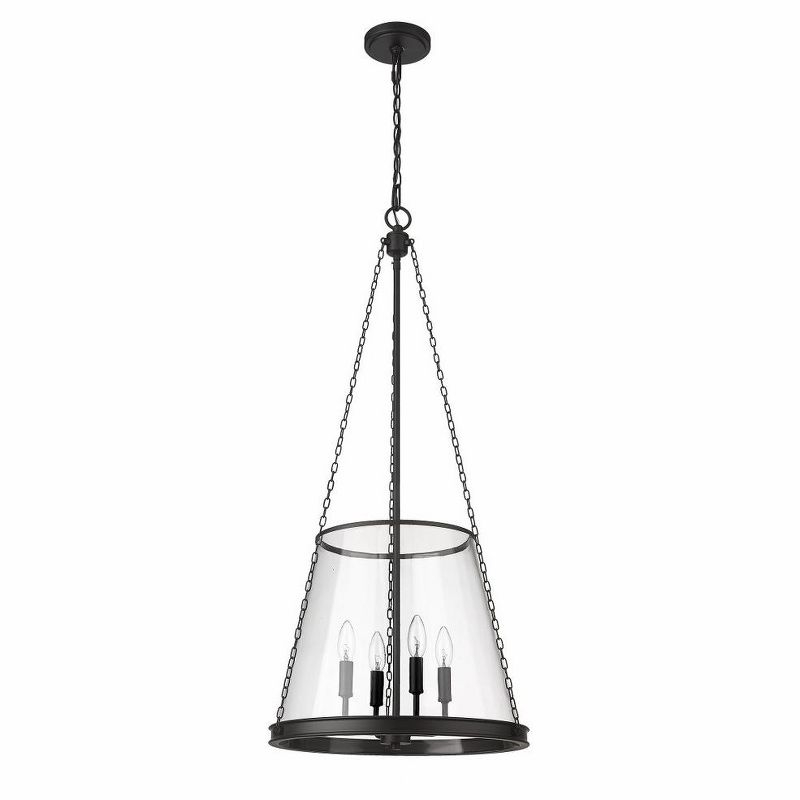 Z-Lite Prescott 4 - Light Pendant in  Matte Black