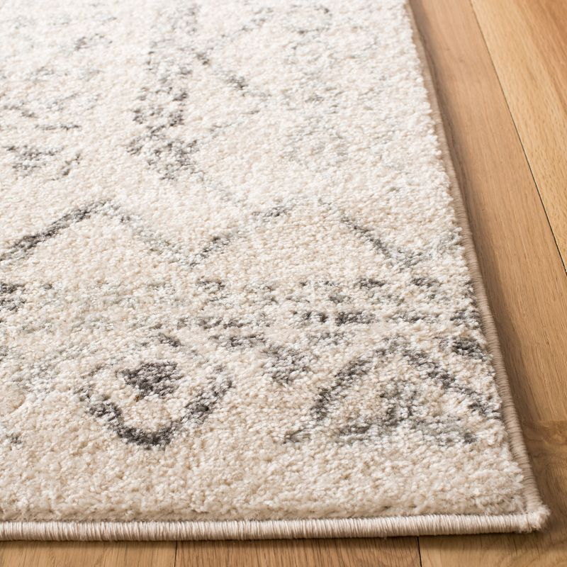Tulum TUL268 Power Loomed Area Rug - Ivory/Grey - 6'x9' - Safavieh.
