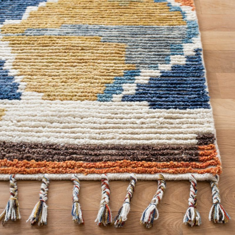 Kenya KNY524 Hand Knotted Area Rug - Multi - 6'x9' - Safavieh.