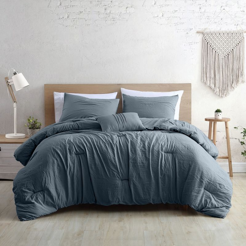 Modern Threads 4-pc Garment-Washed Comforter Set
