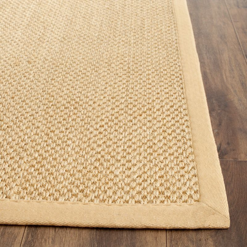 Natural Fiber NF443 Power Loomed Accent Rug - Maize/Wheat - 2'6"x4' - Safavieh.