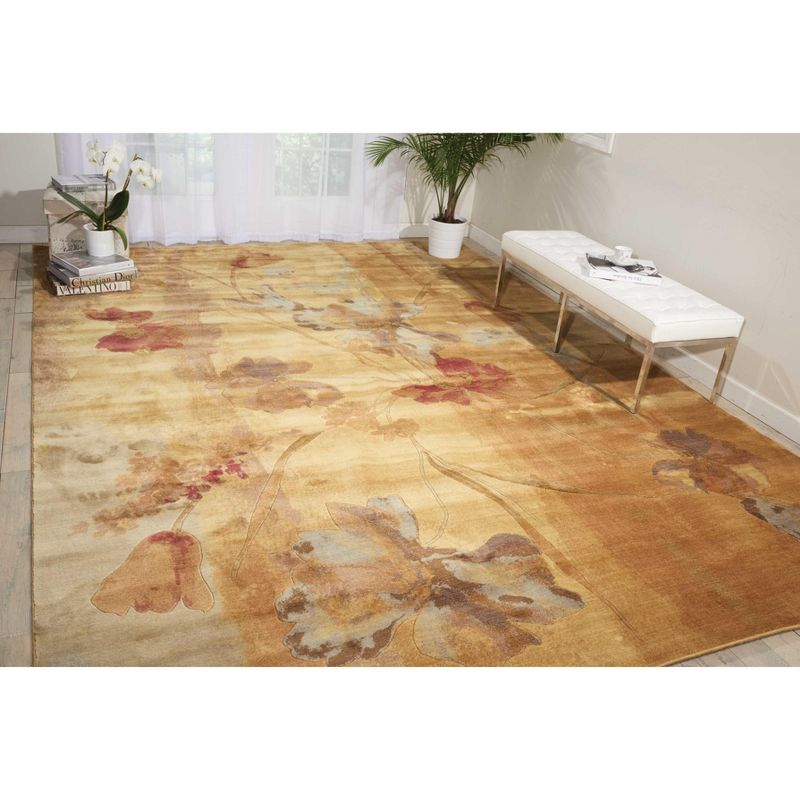 Nourison Somerset Beige Area Rug ST18 7'9" x 10'10"