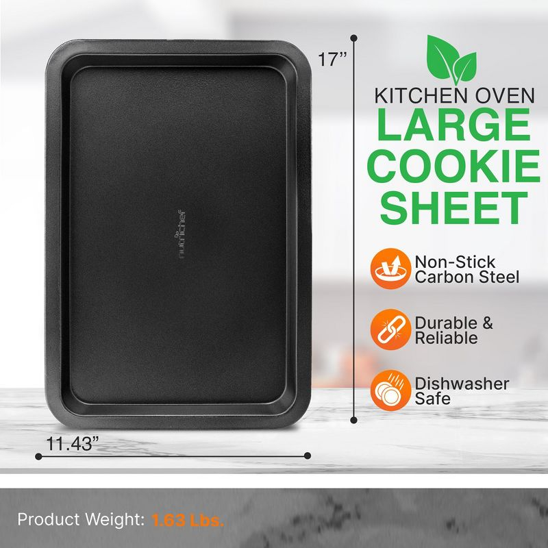 NutriChef NutriChef Non-Stick Aluminum Cookie Sheet