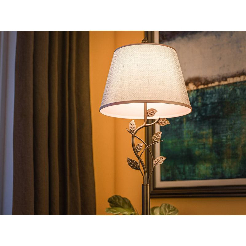 Ashlen Floor Lamp Oil Rubbed Bronze - Kenroy Home: Organic Design, 3-Way Lighting, UL Listed