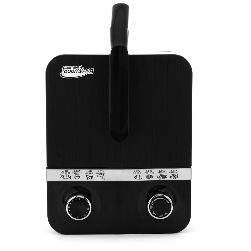 Brentwood Select 3.4 Quart Rapid Electric Air Fryer in Stainless Steel