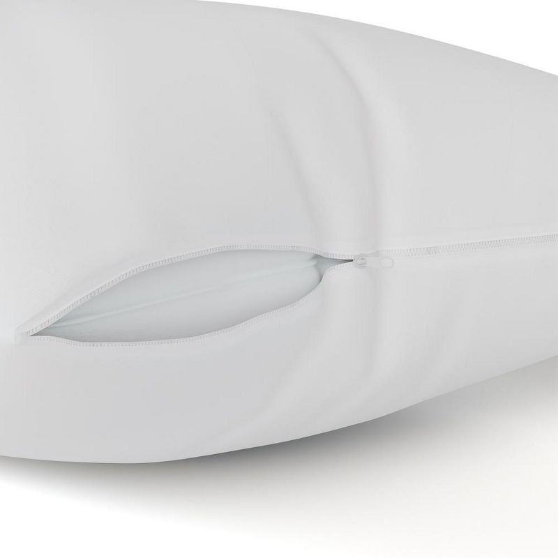 Poly-Cotton Zippered Pillow Cover  - Protects from Dirt, Dust, and Debris -200 Thread Count