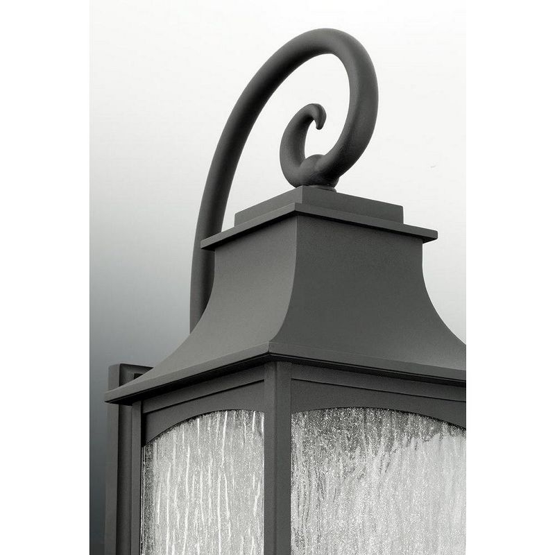 Progress Lighting Maison 1-Light Wall Lantern, Oil Rubbed Bronze, Clear Seeded Glass