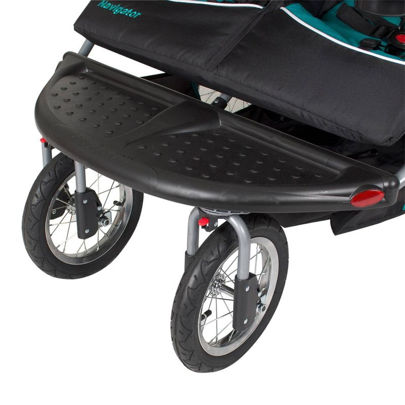 Baby Trend Navigator Double Jogger Stroller - Blue Tropic