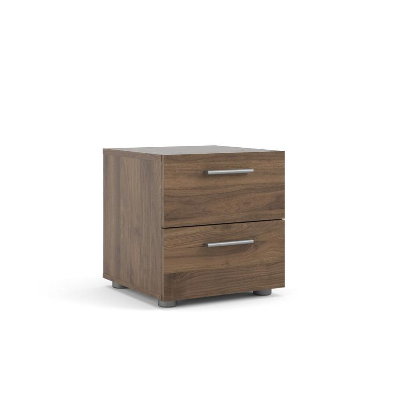 Tvilum, Austin 2 Drawer Nightstand, Walnut