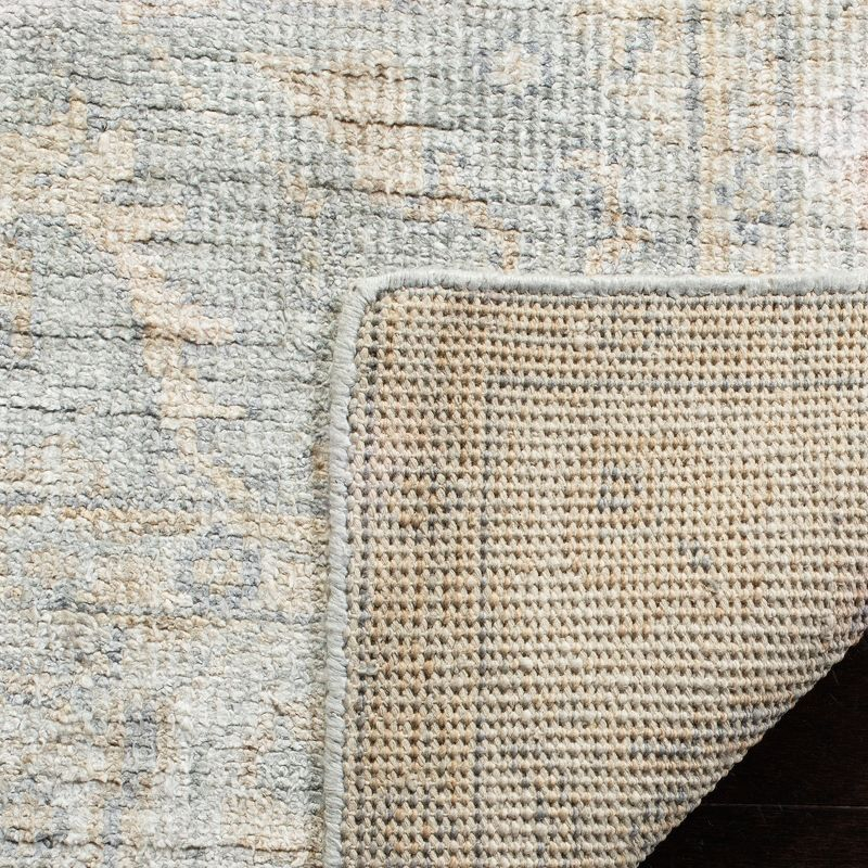 Maharaja MHJ415 Hand Knotted Indoor Area Rug - Light Blue/Ivory - 4'x6' - Safavieh.