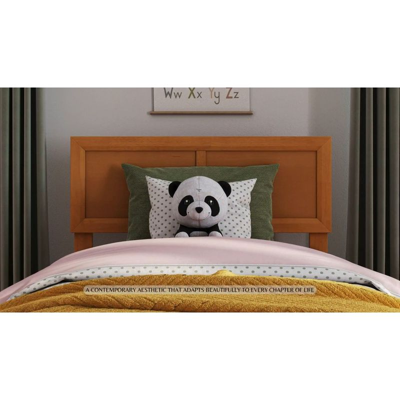 AFI Furnishings Sophia Full Solid Wood Headboard in Walnut