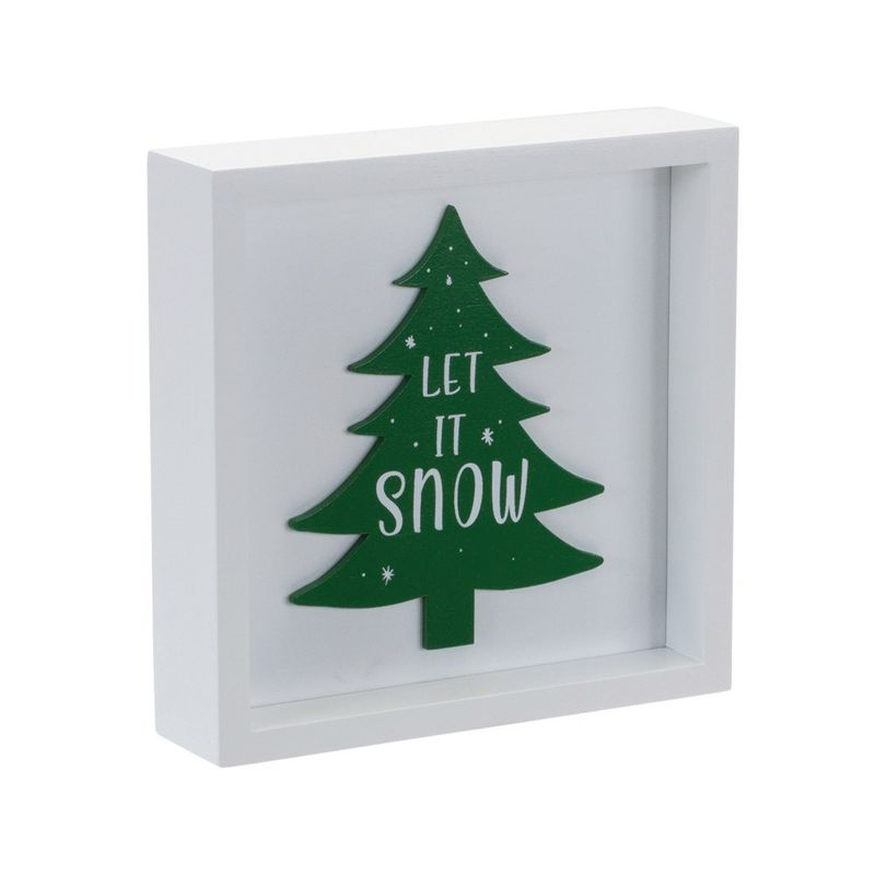 Melrose Holiday Sentiment Sign (Set of 6)