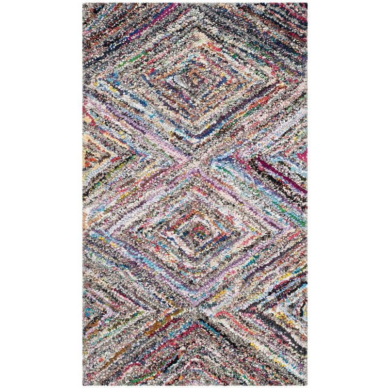 Nantucket NAN314 Hand Tufted Indoor Accent Rug - Multi - 2'3"x5' - Safavieh.