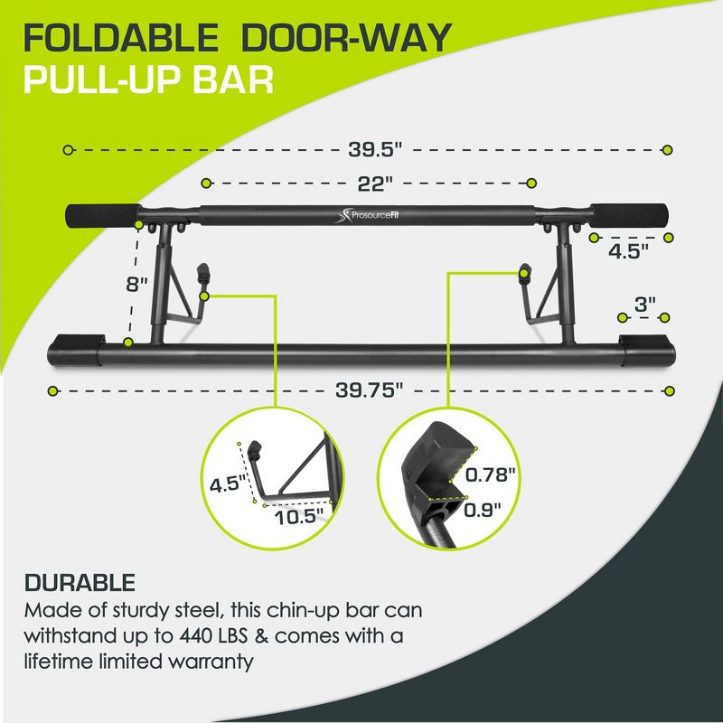 ProsourceFit Foldable Doorway Pull Up Bar