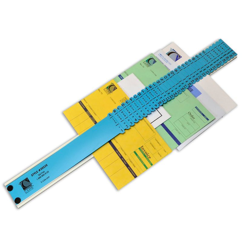 C-Line All-Purpose Document Sorter, Plastic, 2-1/2" x 23-1/2"