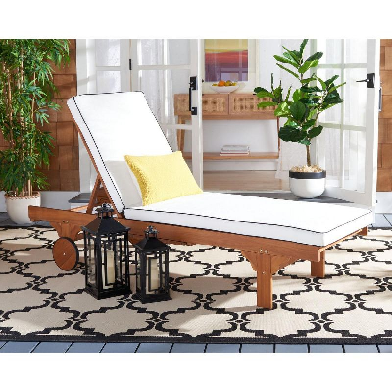 Newport Lounge Chair - Natural/Beige - Safavieh.
