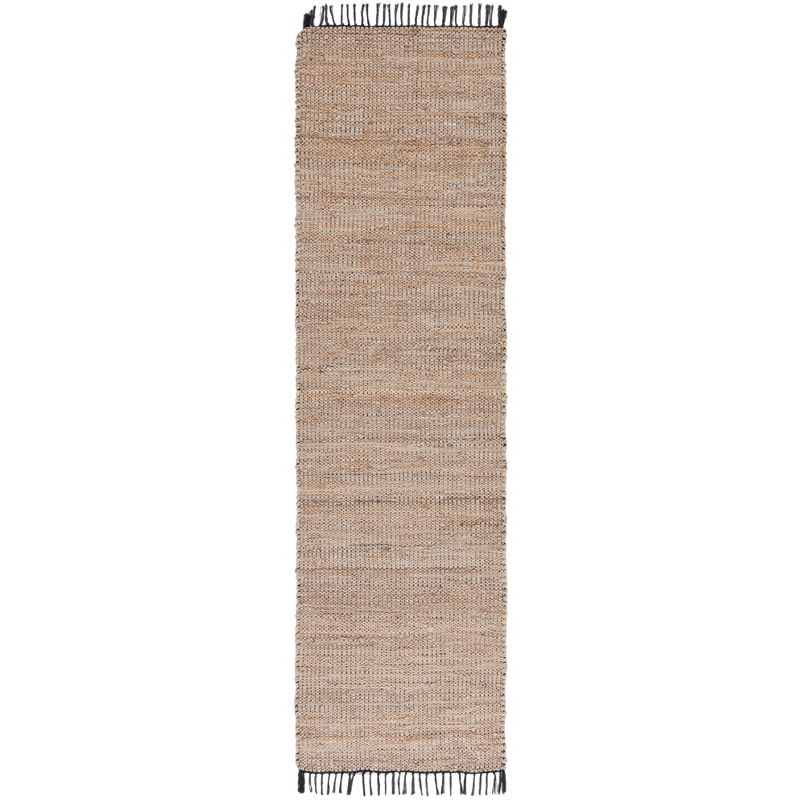 Vintage Leather VTL203 Hand Woven Indoor Accent Rug - Beige - 2'3"x4' - Safavieh