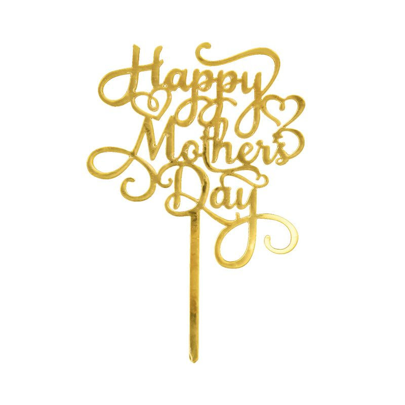 O'Creme 'Happy Mothers Day' Cake Topper