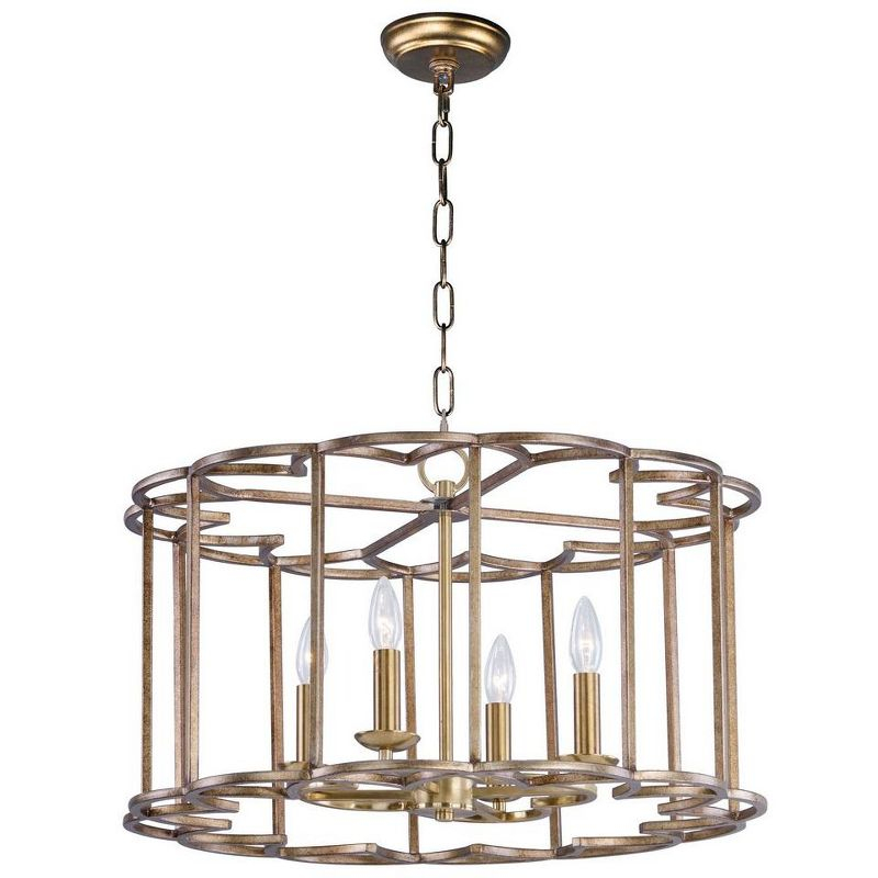 Maxim Lighting Helix 4 - Light Chandelier in  Bronze Fusion