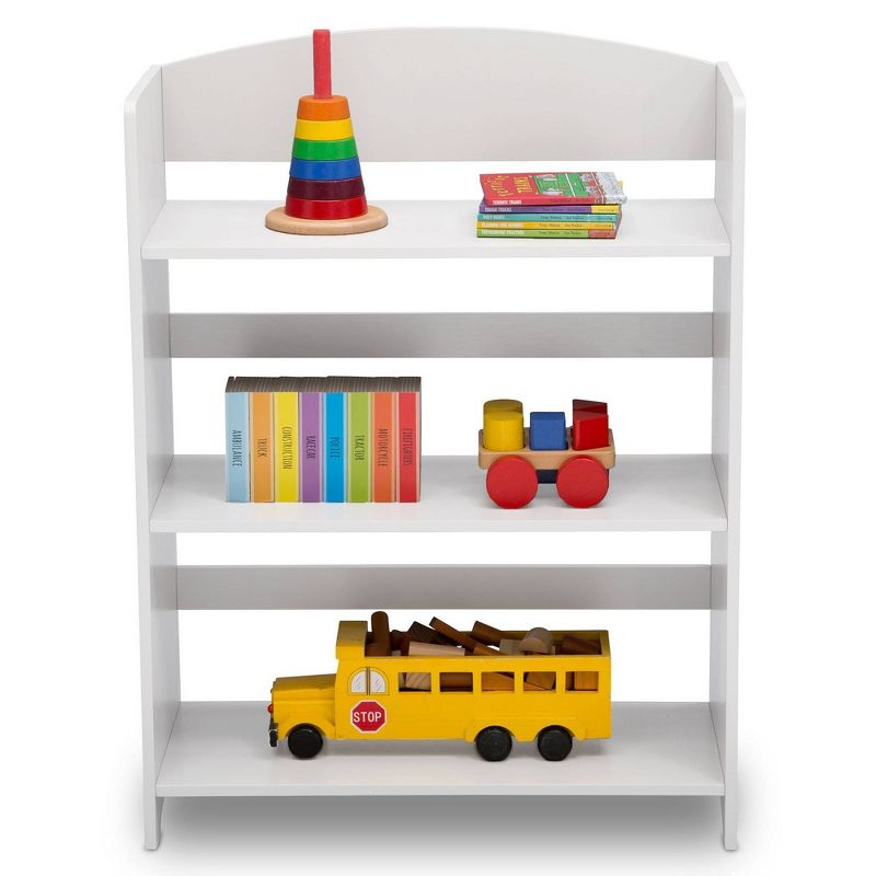 Delta Children MySize Wood Bookshelf - Bianca White
